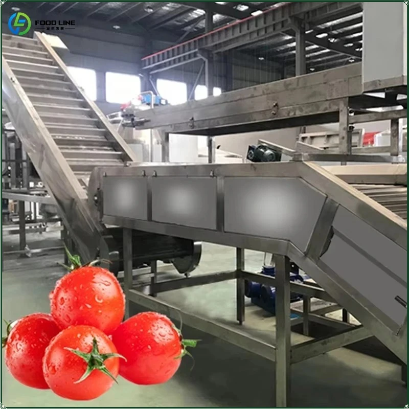 Automatic Sauce Production Line Industrial Tomato Paste Chili Sauce Making Equipment FL Customized