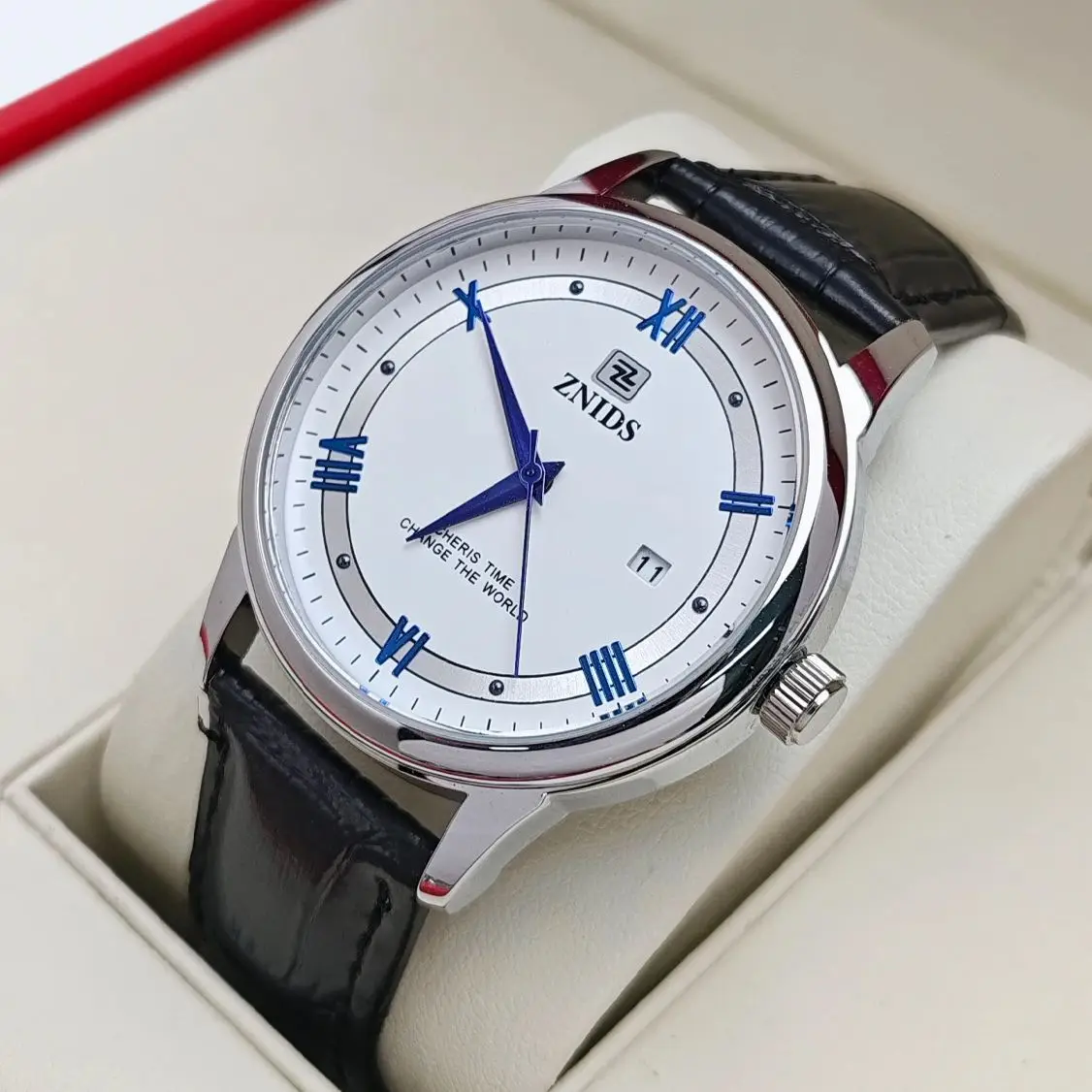 Business Men's Quartz Watch, High-End Luxury Men's Watch in European and American Style, Fashionable Casual Versatile Personalized Watch for Men, the Best Gift for Him