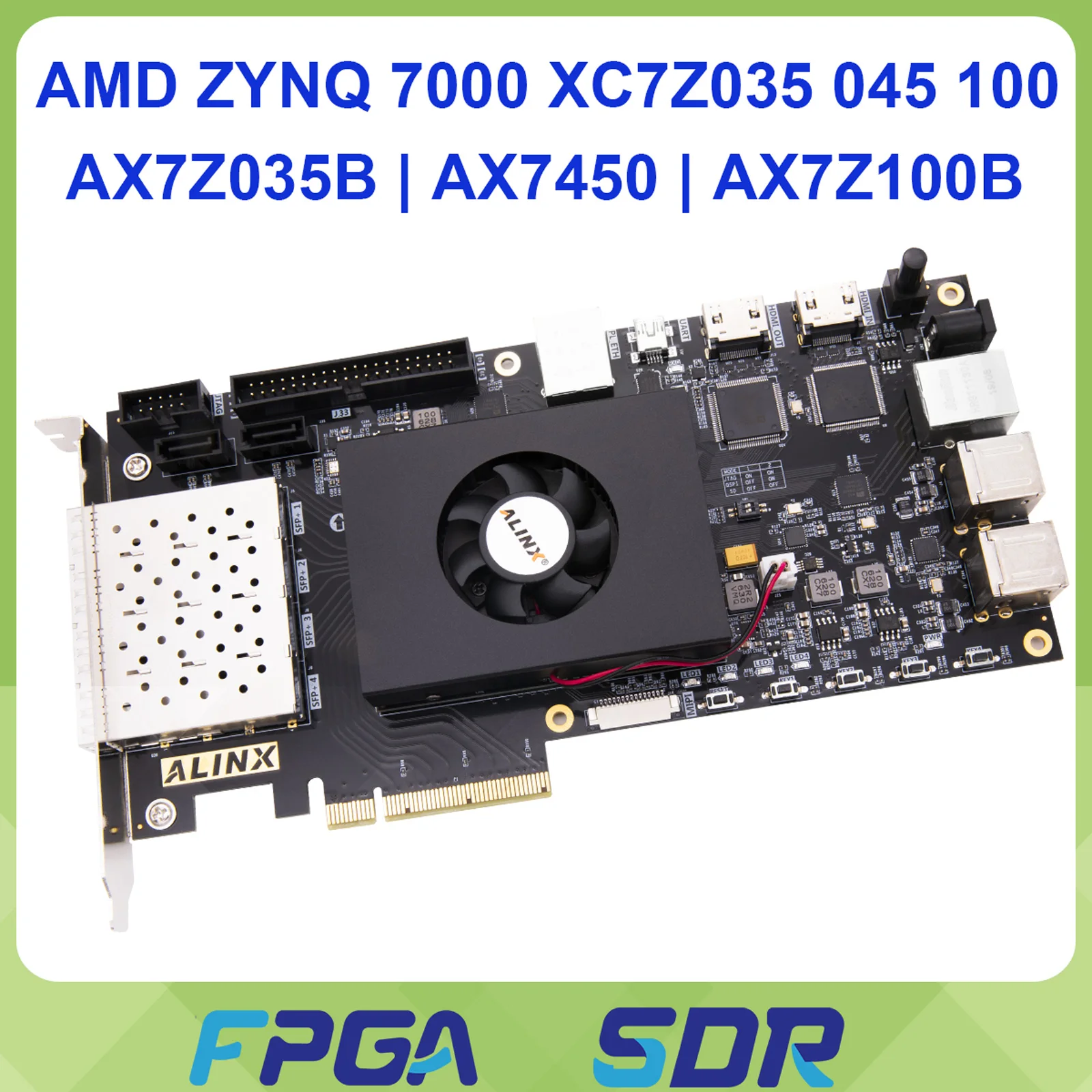 ALINX AX7Z035B AX7Z045 AX7Z100B FPGA Development Board AMD ZYNQ 7000 SoC XC7Z035 XC7Z045 XC7Z100 AX7Z035 AX7Z100