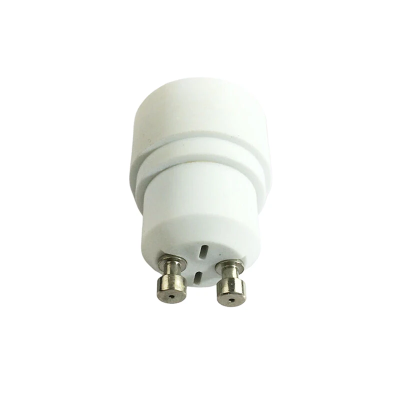 1PC Light Bulb Lamp Holder Adapter Plug GU10 To E14 LED Light Bulb Adapter Lamp Holder Converter Socket Heat-resistant Material