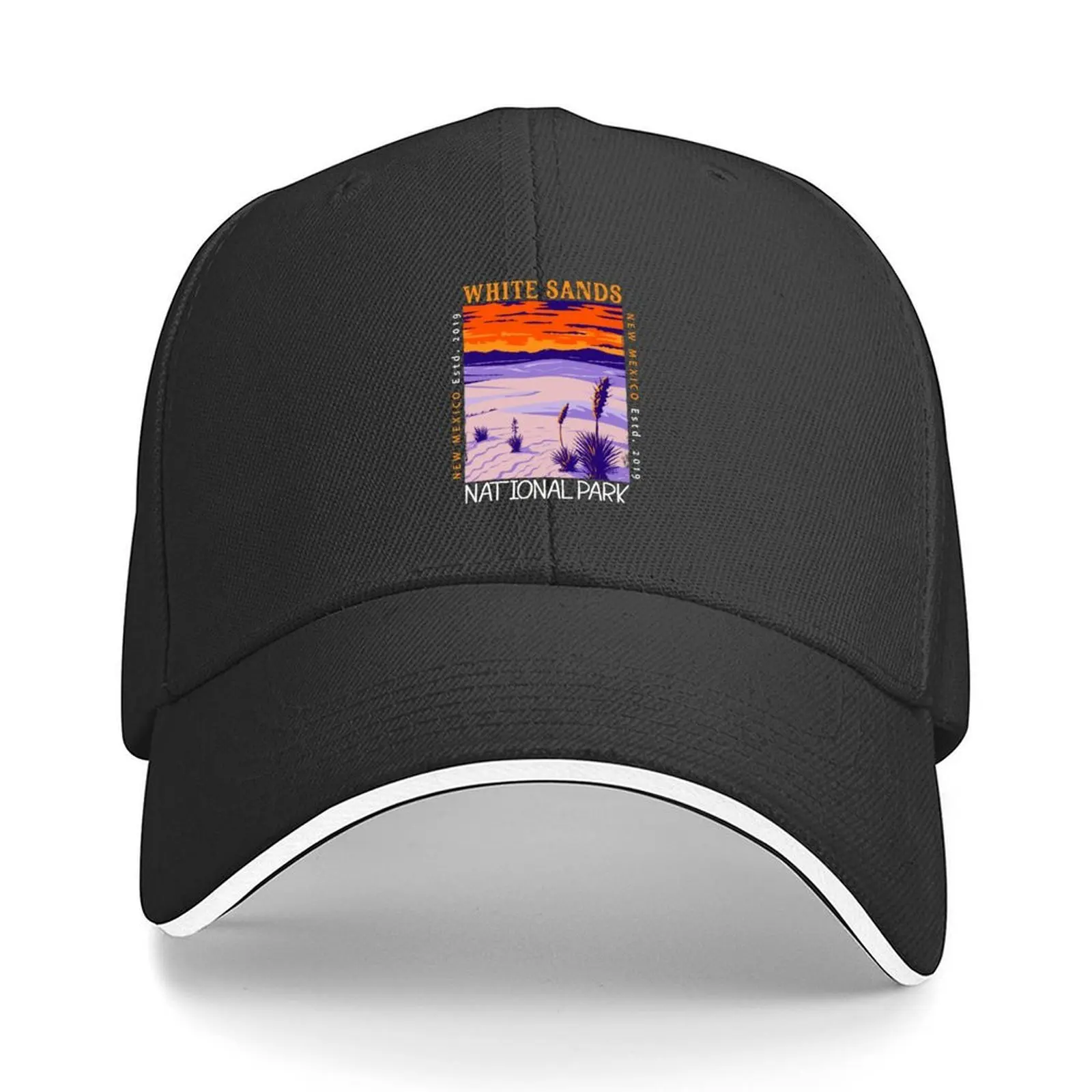 

White Sands National Park New Mexico Distressed Baseball Cap Kids Hat summer hat Golf birthday Hats Man Women's