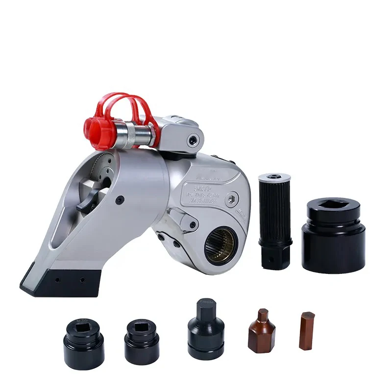 70MPa/700bar/10000psi High-Quality Hydraulic Tools Ratchet Hydraulic Spanner Square Drive Hydraulic Torque Wrench For Bolts