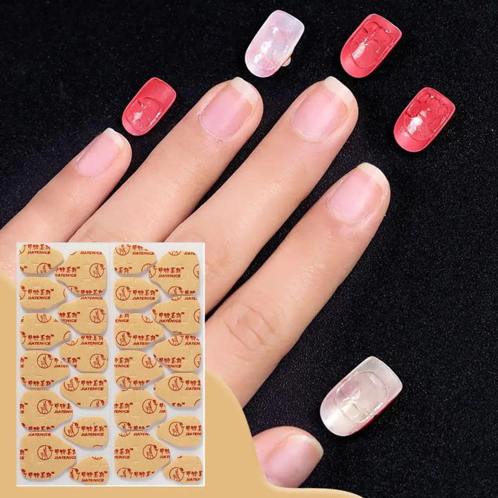 Dupla face prego geléia cola transparente falso arte do prego cola unhas adesivos diy manicure fita adesiva acessórios reutilizáveis k9j8