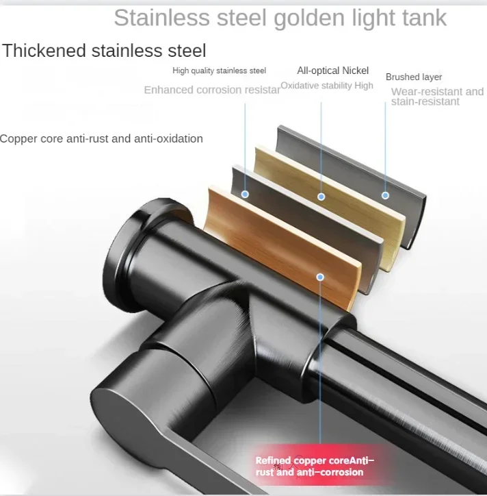 Pull kitchen faucet cold and hot  dual purpose splash proof faucet fast heating household wash  faucet