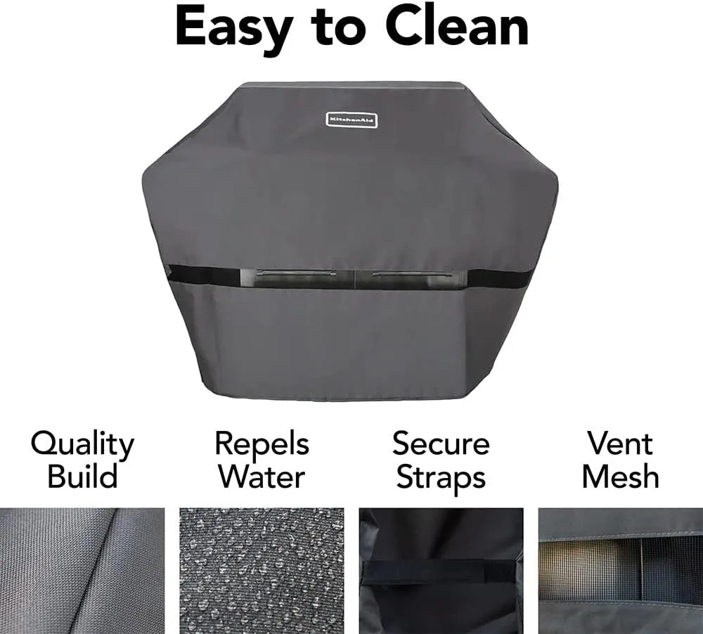 56x23 Inch Gas Grill Cover, Heavy Duty Waterproof, Fits Grills up to 48