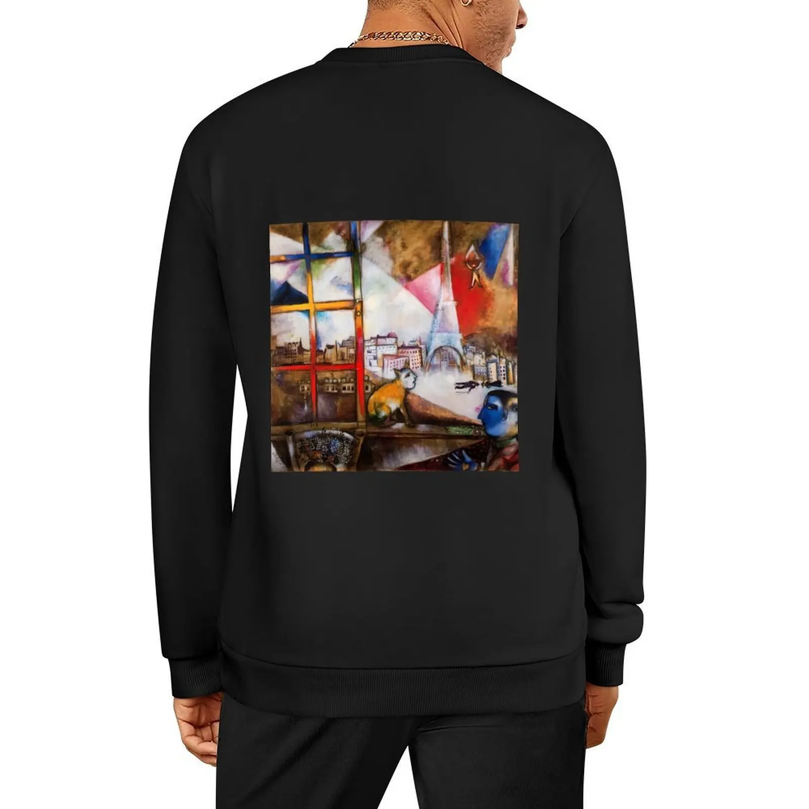 

marc chagall surrealism art Pullover autumn men's winter sweater anime clothes male clothes autumn sweatshirt