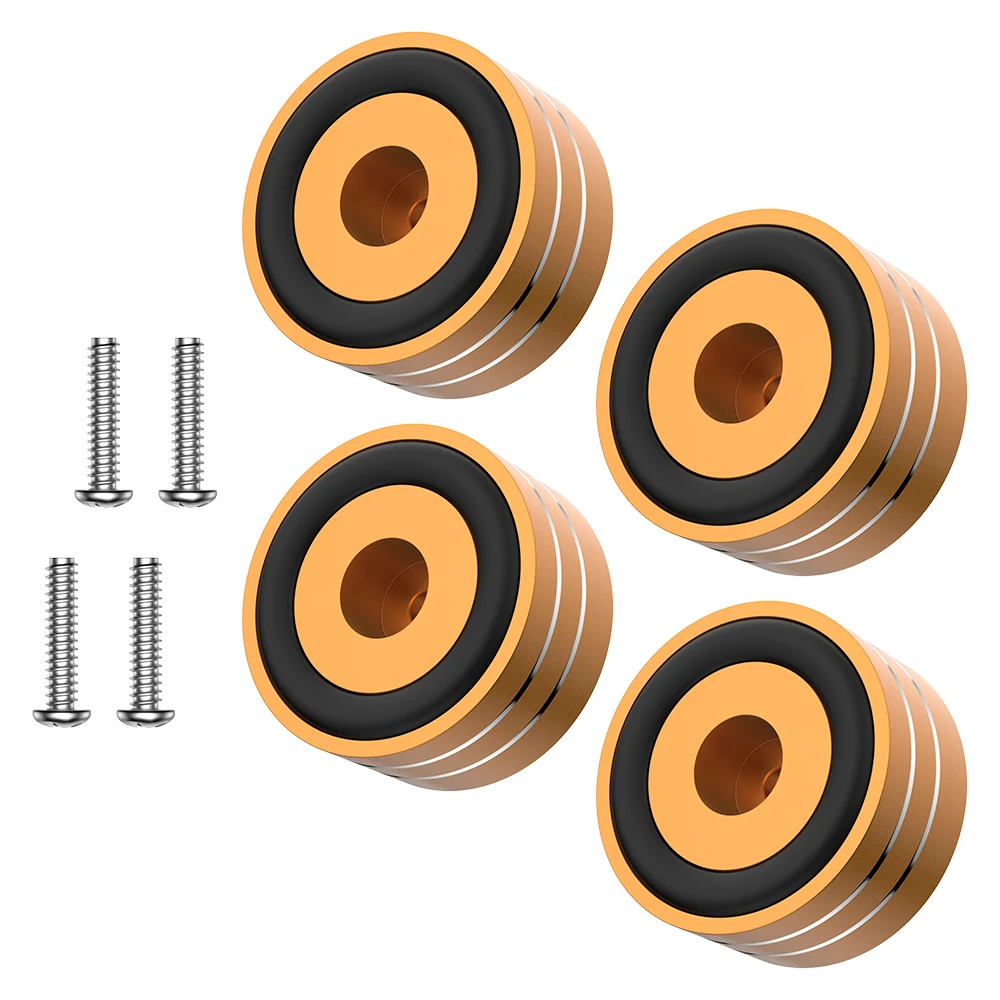 

Metal Anti-slip Isolation Foot Pad 40x20mm Aluminium Bracket HIFI AMP Turntable DAC Speaker Support Stand
