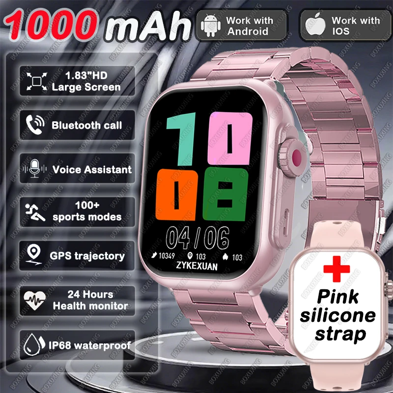 Pink steel belt