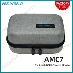 FEELWORLD AMC7 Portable Storage Bag Carring Case Handheld Case Photographic Equipment Bag for 7 Inch DSLR Camera Monitor