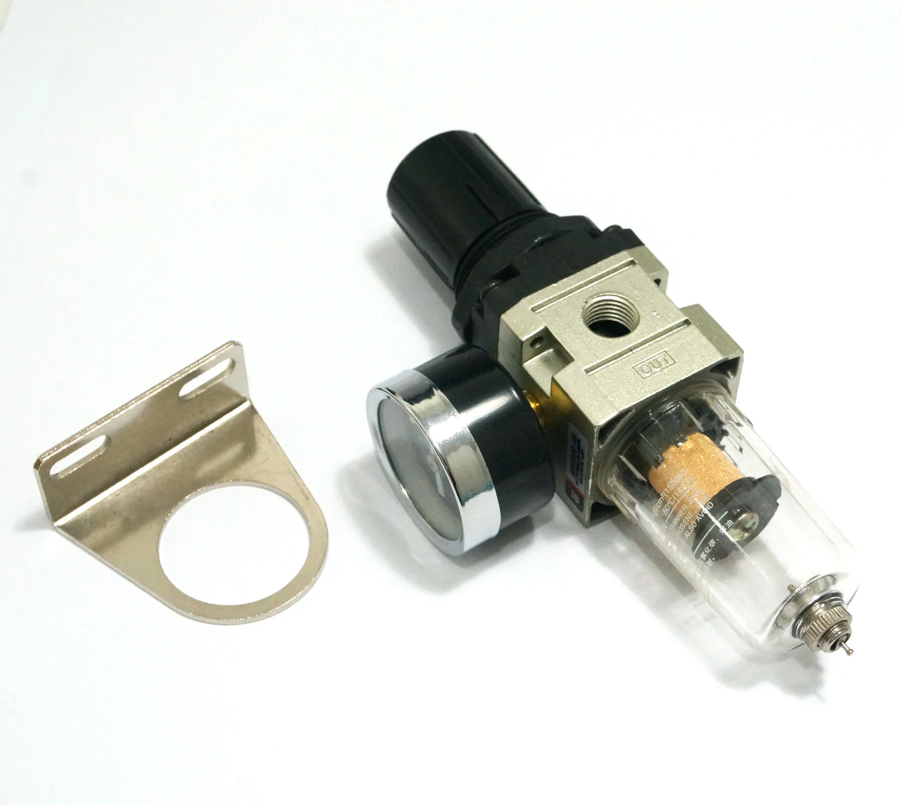AW2000-02 AW3000-02 AW3000-03 Aluminum Air Filter Regulator Port 1/4