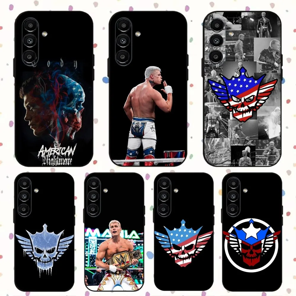 

Cody Rhodes Phone Case For Samsung S24,S21,S22,S23,S30,Ultra,S20,Plus,Fe,Lite,Note,10,9,5G Black Soft Cover