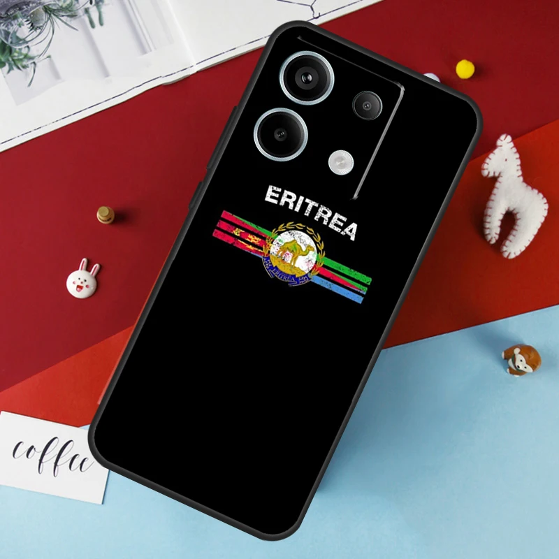 Eritrea Flag Case For Xiaomi Redmi 12 13C 12C 10C 9C Redmi Note 13 9 10 11 12 Pro 9S 10S 11S 12S Cover image 5