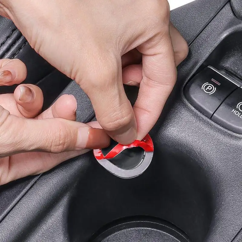 Car Mounted Shock Absorber Water Cup Limiter Universal Size Secure Fit for Cup Holders on Bumpy Roads and Highways