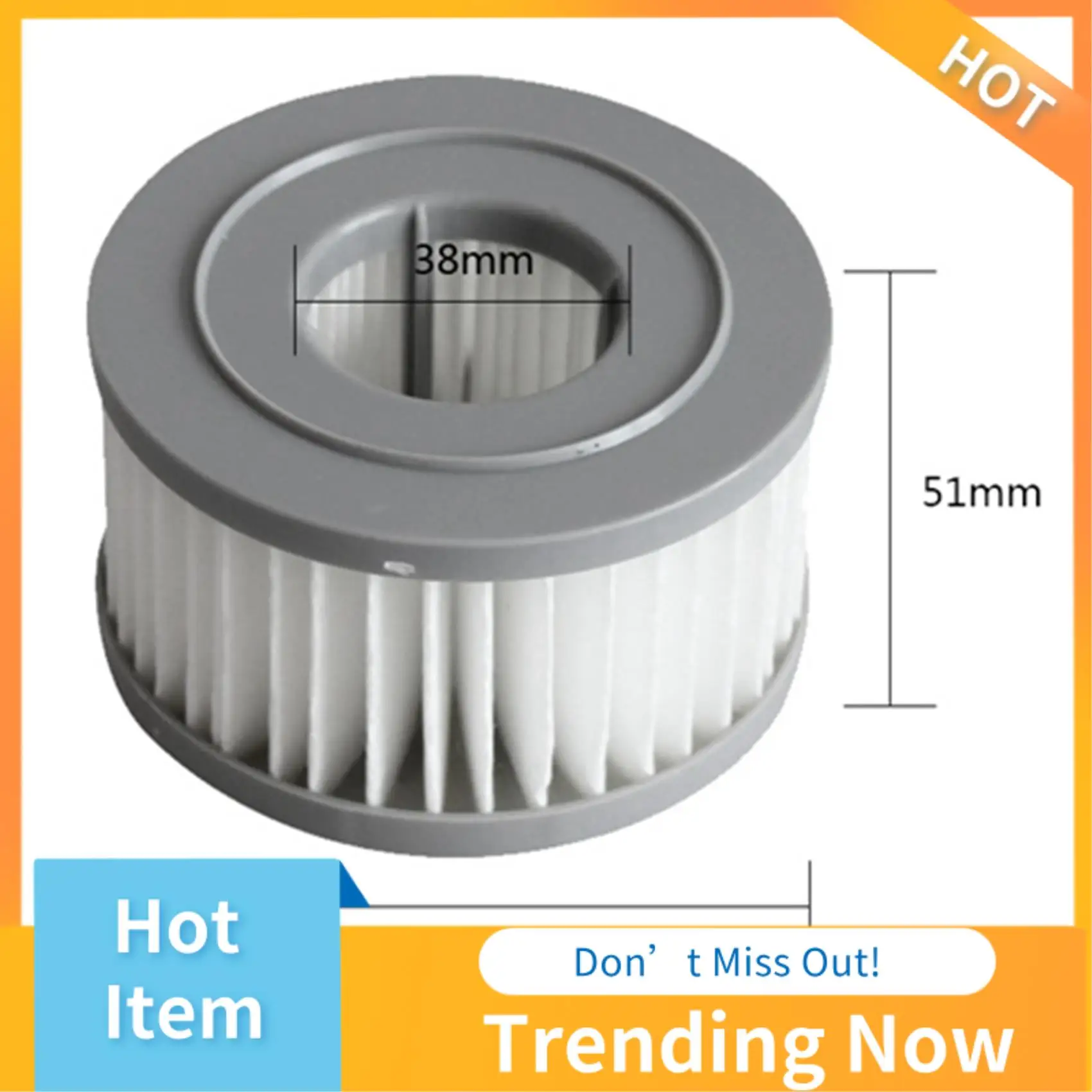 Xiaomi JIMMY JV85/JV85 Pro/H9 PRO 휴대용 무선 진공 청소기용 BBNV-6 PCS HEPA 필터