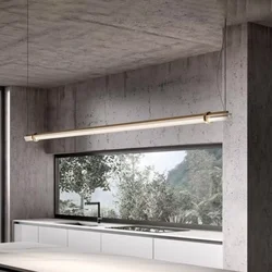 Italian Designer Bar Restaurant Chandelier - Nordic Minimalist Modern All Copper Lighting For Interior Decor