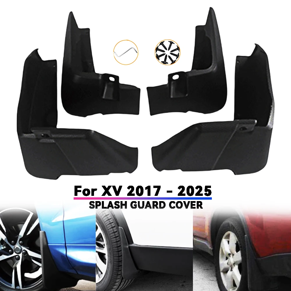 

Car Mudguard For Subaru XV 2017 - 2025 Car Mud Flaps Guards Splash Flap Fender Accessories
