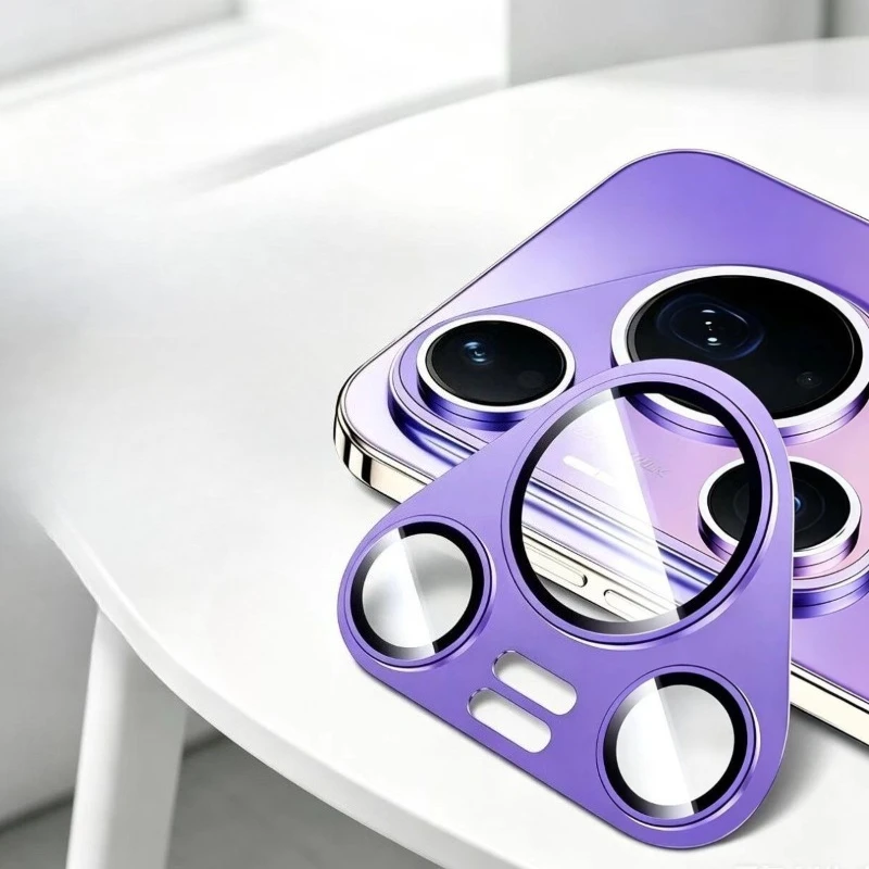 

For Huawei Pura 90 Pro Max Metal Ring Camera Lens Protectors For Pura90Pro P90ProMax Glass Camera Armor Lens Film Cover