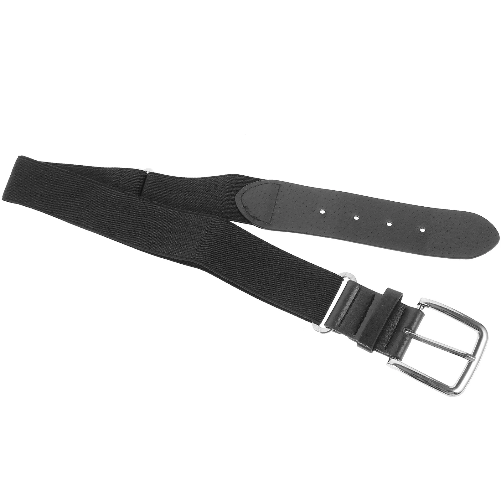 Adjustable Baseball Belt Elastic Imitation Lightweight Rustproof Metal Ring Softball Football Sports Gear