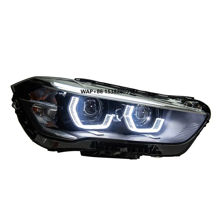 

Veidt Suitable for 2010-2015 X1 F48 Headlight Assembly Modified LED Spoon Daytime Running Lights Bi-LED Projector Headlights