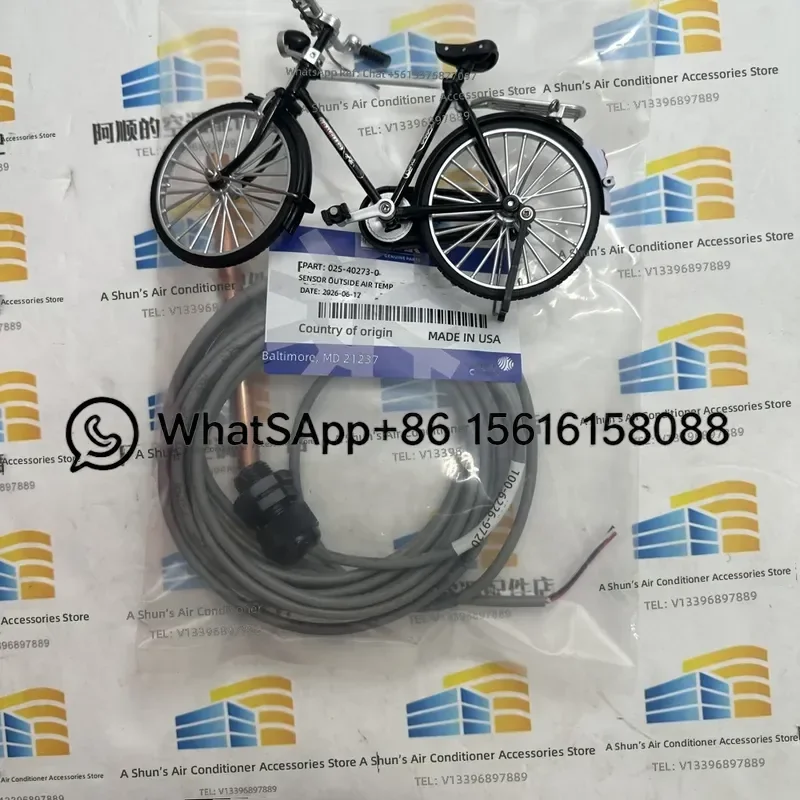 Gram Temperature Sensor 025-40273-001 Chilled Water Inlet Temp Probe Replacement Part for Refrigeration Cooling System Repair