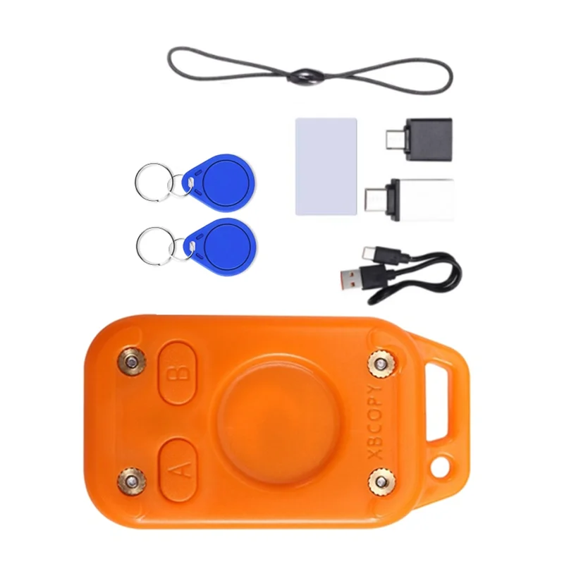 【PROMOÇÃO】Restart Chameleon V2.0 125Khz 13.56Mhz Leitor Emulador RFID 2CUID Chaveiro + 1UID Cartão Branco Chameleon Ultra Duplicate