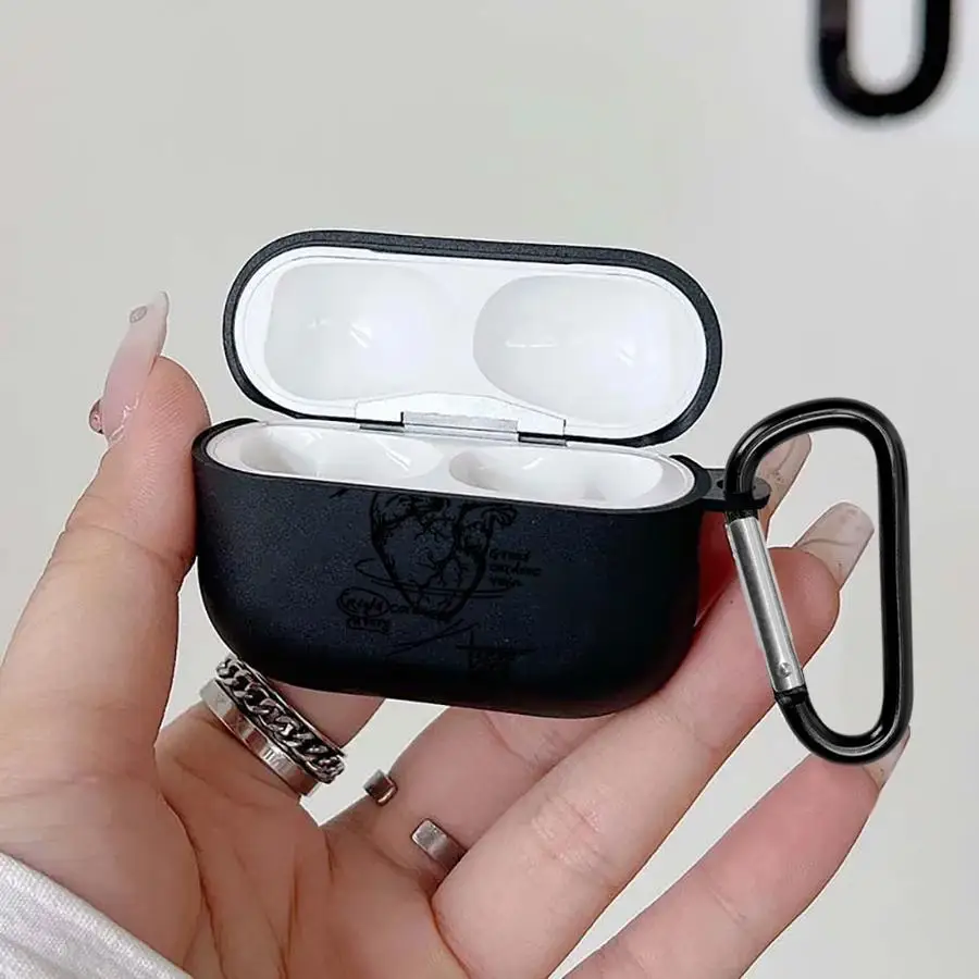 

Human Heart Art Case For Airpods Pro3 4 3 Pro2 2 1 Pro Earphone Cases Cover
