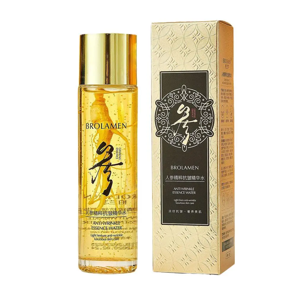 120 ml Ginseng Anti-Ageing Essence Firming Improving Loose Skin Facial Reduce Fine Lines Lighten Skin Anti Aging Korean cosmeti