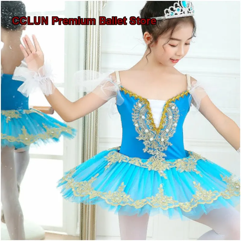 Girls' Tutu Dress Spaghetti Strap Ruffled Skirt Sequin Tulle Skirt Dance Kids