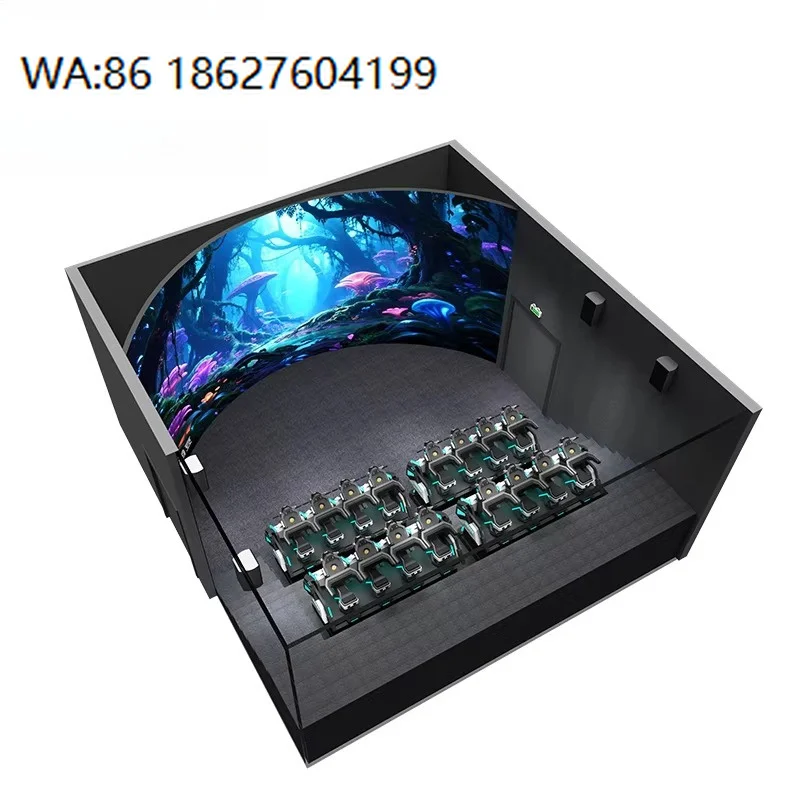 LED SignageImmersive Naked Eye Cinema Simulator Amusement Theme Park 4K HD Projection Cinema System Professional Flying Home Edu