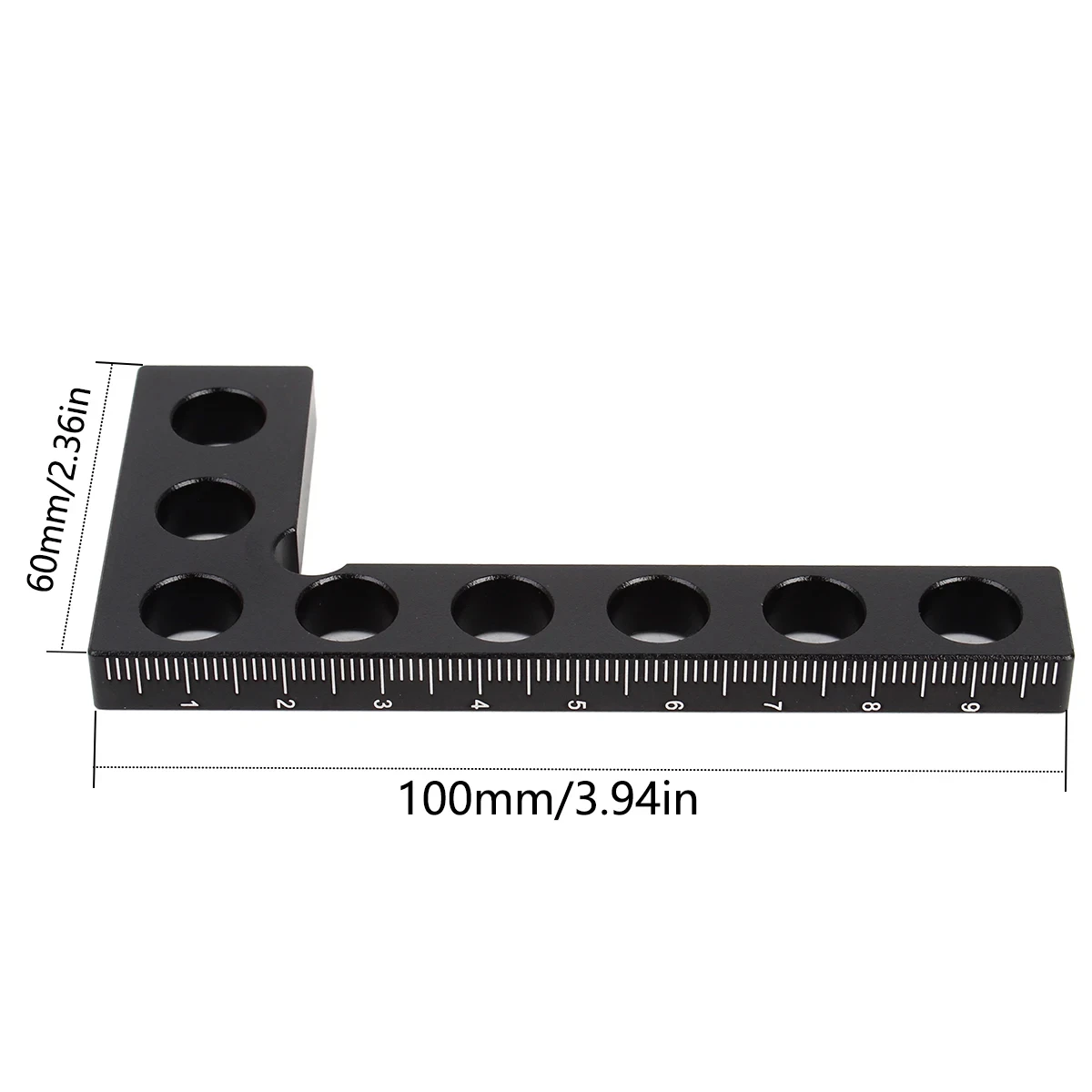 1Pc Woodworking 90 Degree Precision Square Edge Marking Tool Aluminum Alloy Carpentry Pocket Marking Square Gauge