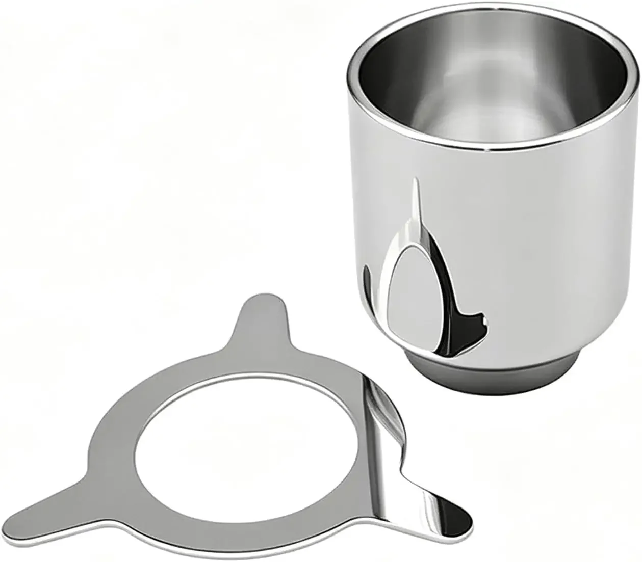 Paperless Coffee Filter Cup, Pour Over Coffee Dripper | Stainless Steel Build, Camping & Office Use, Paperless Filter Design, St