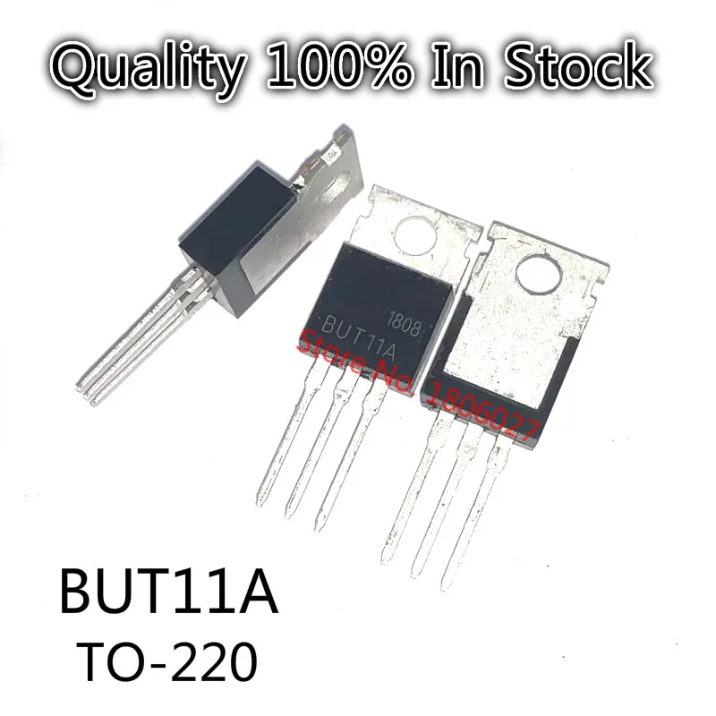 10 adet/grup BUT11A BUT11 TO-220 NPN ortak bekleme kontrol transistörü