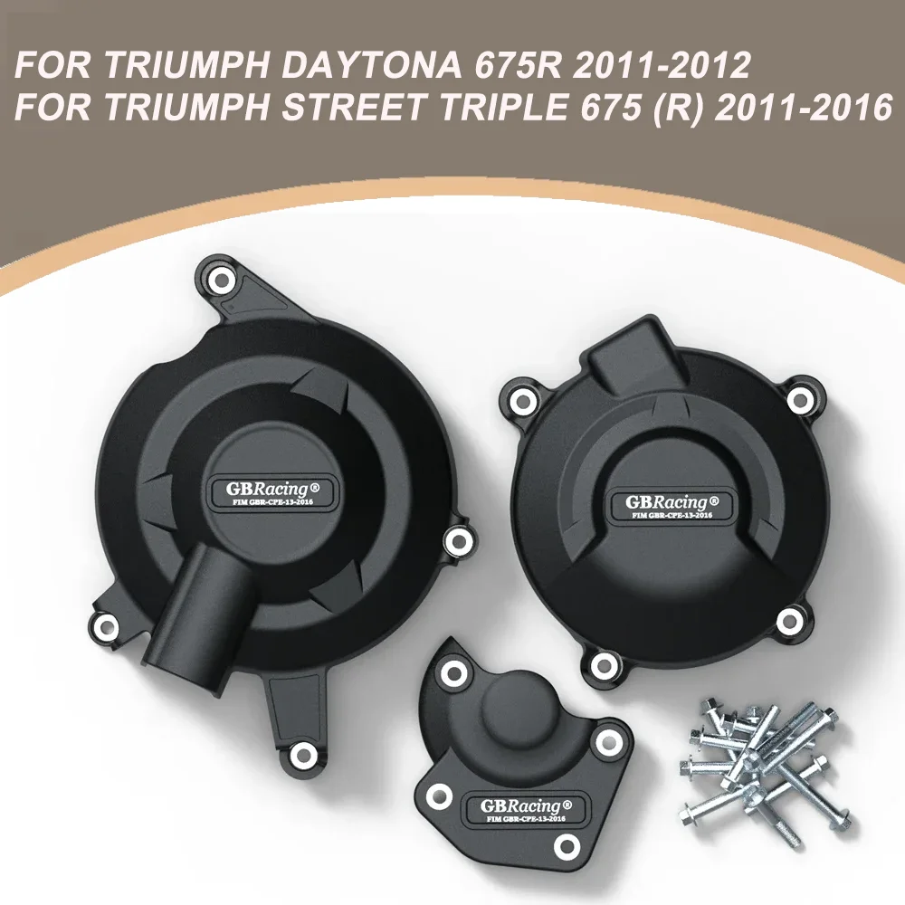 

Motorcycles Engine Protection Cover For Triumph Daytona 675R 2011-2012 Street Triple 675 675R 2011 2012 2013 2014 2015 2016