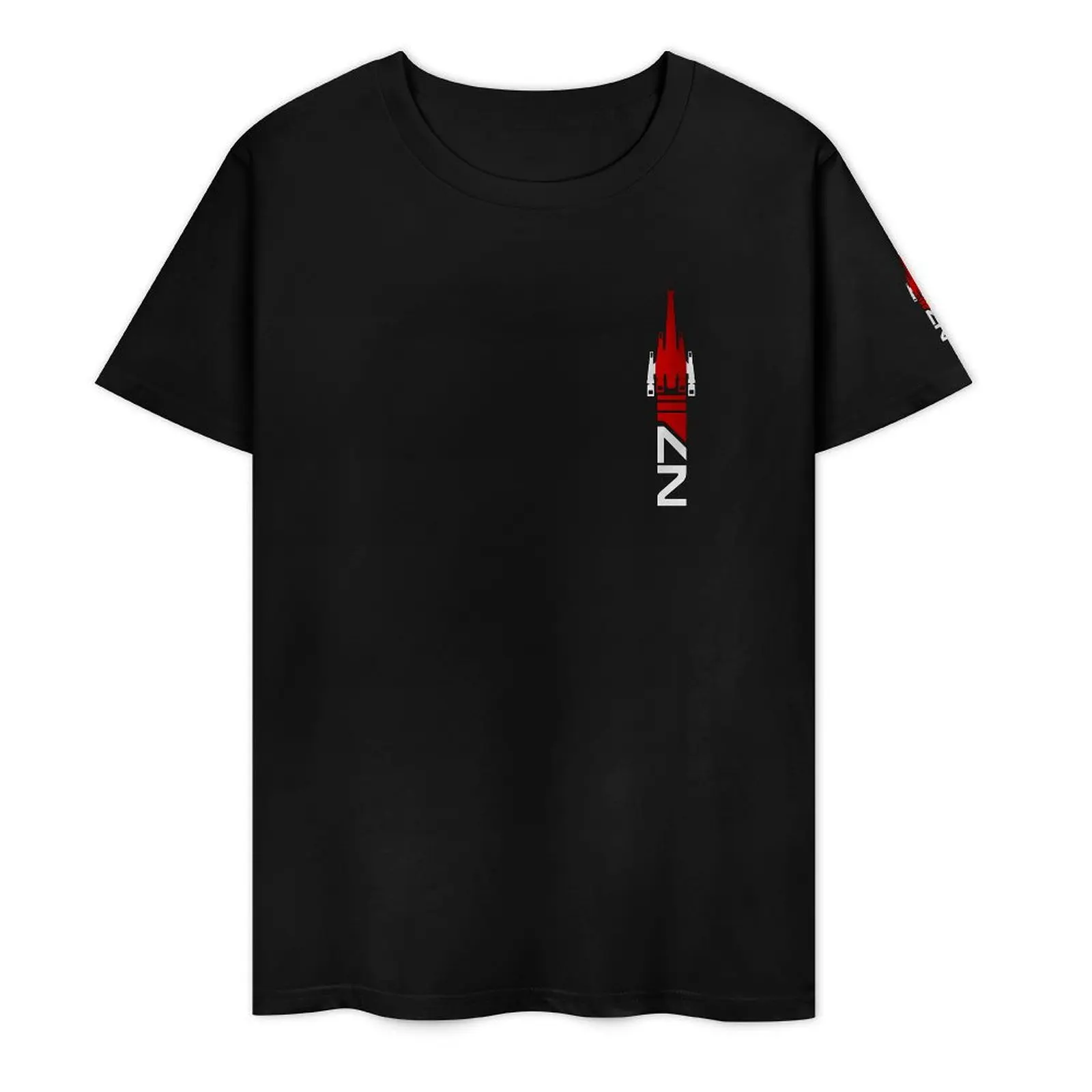 Fresh Mass Effect N7 Normandy (Vertical) For Sal T-shirt  Move Tees Graphic Cool Sarcastic Aactivity Competition Eur Size