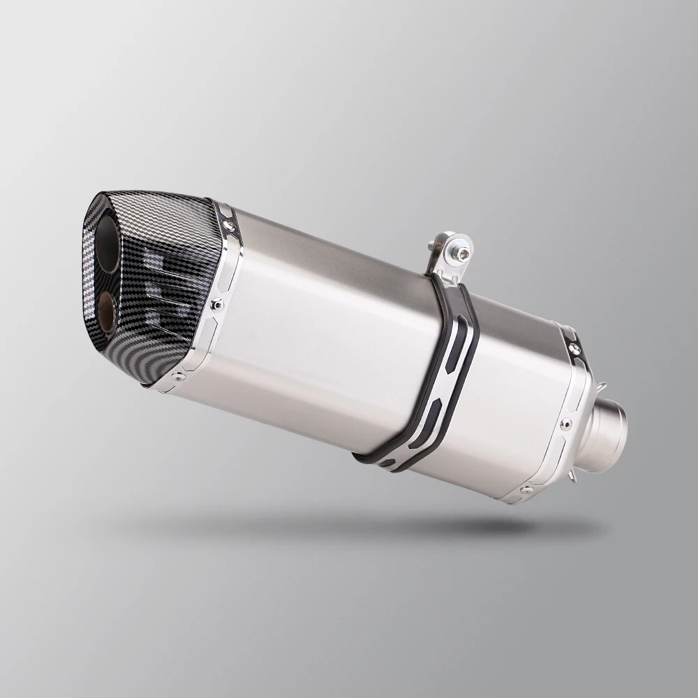 

Motorcycle Parts Accessories Exhaust System S7 Rectangular Exhaust Pipes Motorcycle Exhaust muffler For ADV F800 F750 Z900 MT09