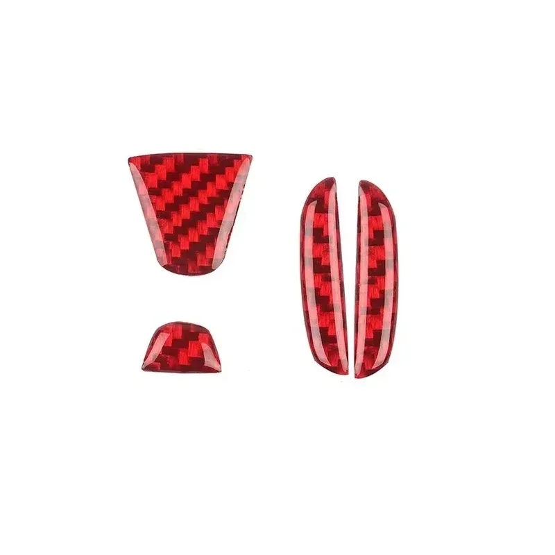 Car Interior Car Steering Wheel Logo Carbon Fiber Sticker Protective Decoration for Honda Civic Dio Crv Fit CR-V Accord Odyssey view 6