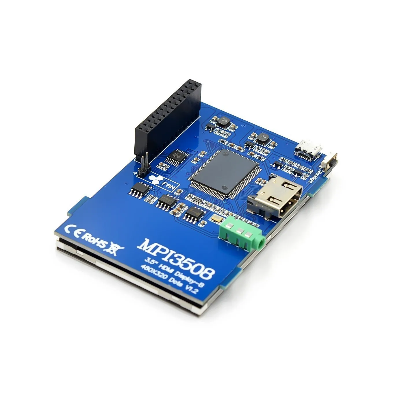 LCD HDMI 3.5 Inci Layar Sentuh USB HD Asli 1920X1080 Tampilan LCD Py untuk Raspberry 3 Model B / Orange Pi (Main Video Game) MPI3508