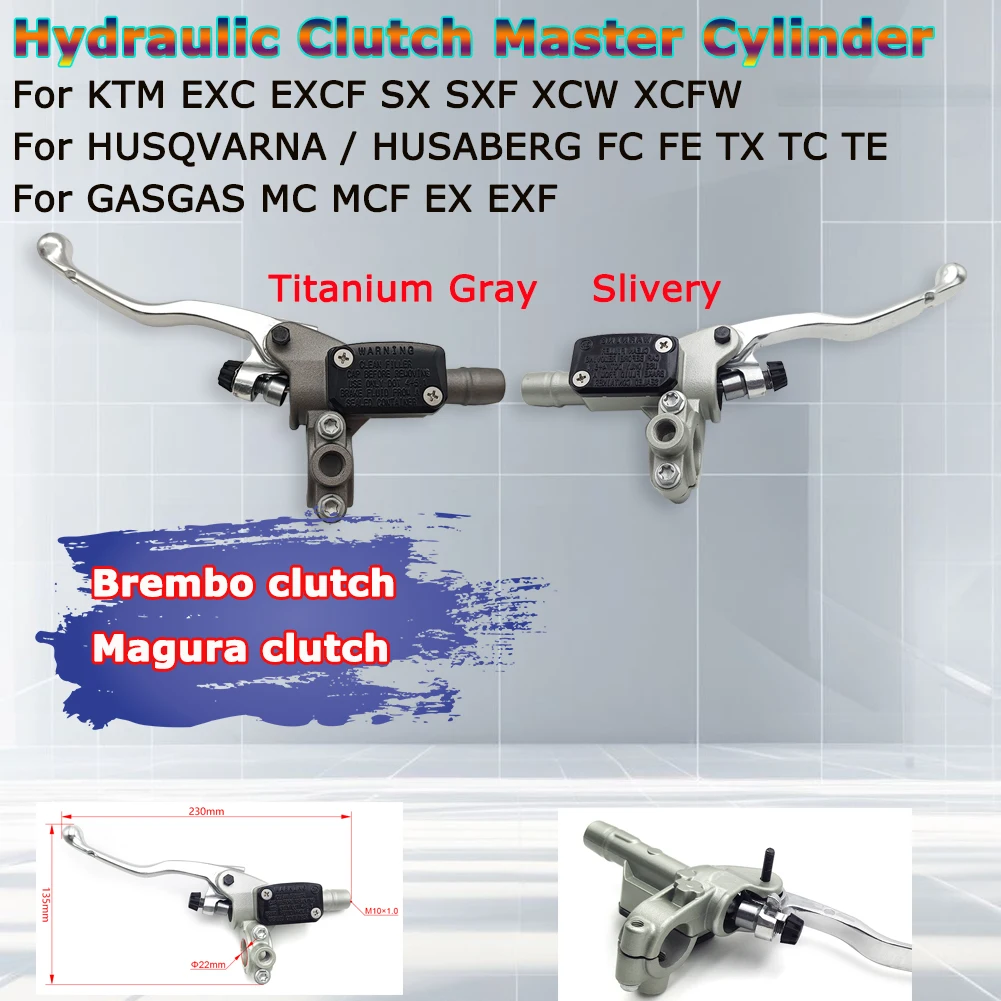 Magura Brembo Clutch For KTM HUSQVARNA GASGAS Motorcycle Hydraulic Clutch Pump Master Cylinder SX SXF EXC EXCF FC FE TX TC MC EX