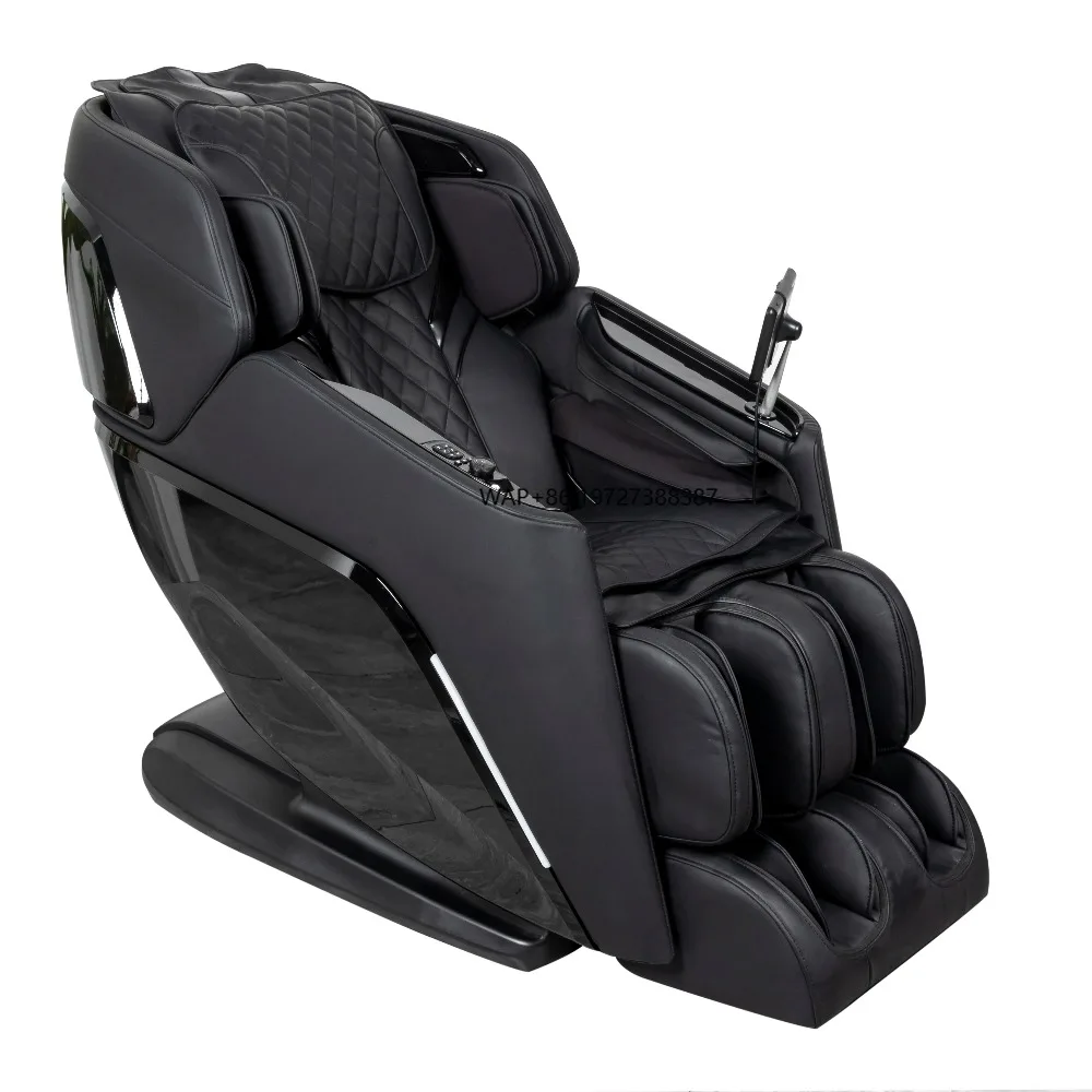 New Products Zero Gravity Massage Chair Spacing Saving Technology  7 Inch Touch Screen Scraping Foot Rollers bluetooth Music