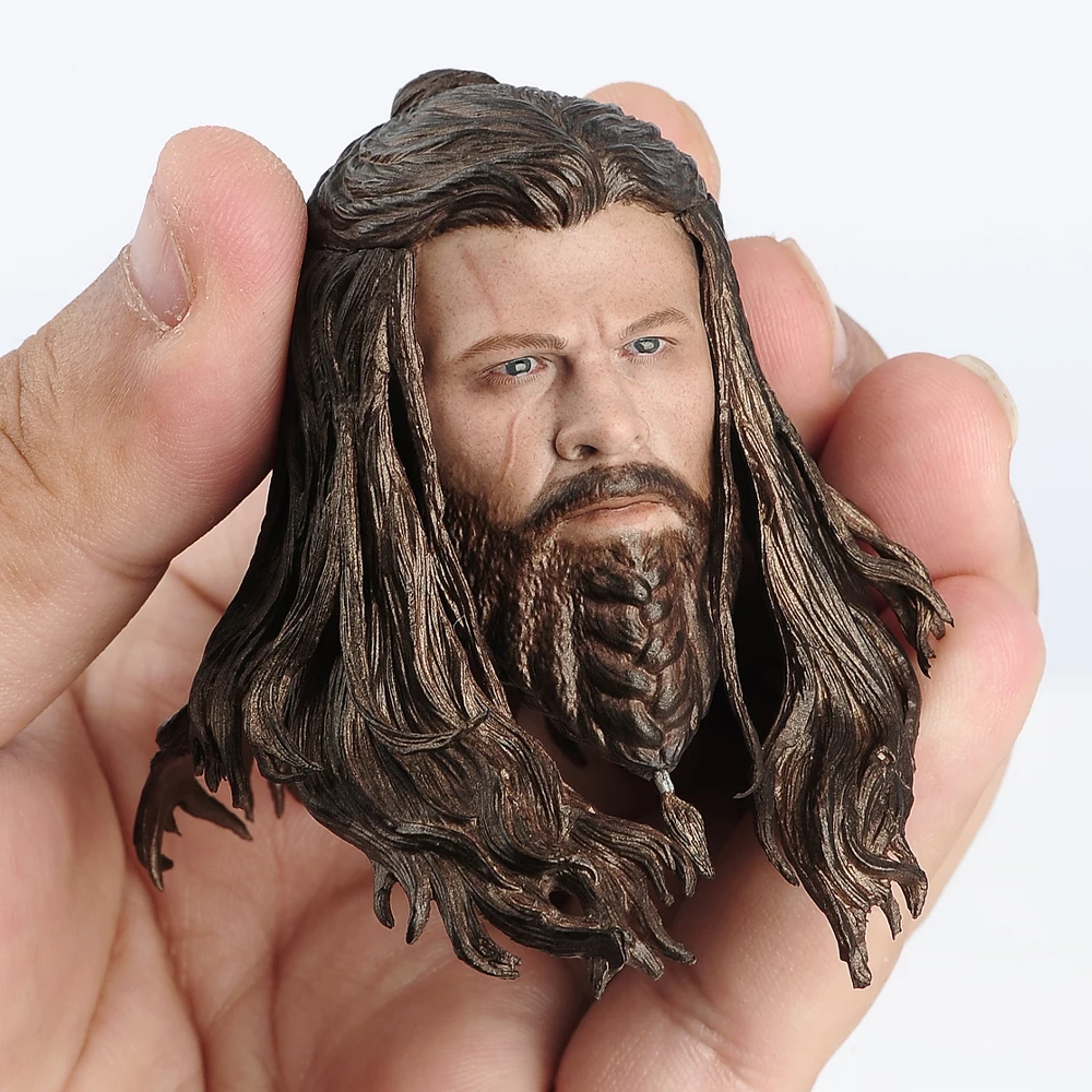 1/6 Quy Mô Thor 8.0 Mỡ Người Viking Chris Hemsworth Đầu Điêu Khắc Phù Hợp Với 12 ''Nóng Đồ Chơi Nhân Vật Hành Động