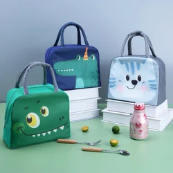 Children Lunch Bag Handheld Cartoon Bento Bags for Girl Cute Thickened Insulation Bag Bento Kids Bag Bolsas Para Niños Сумка 가방