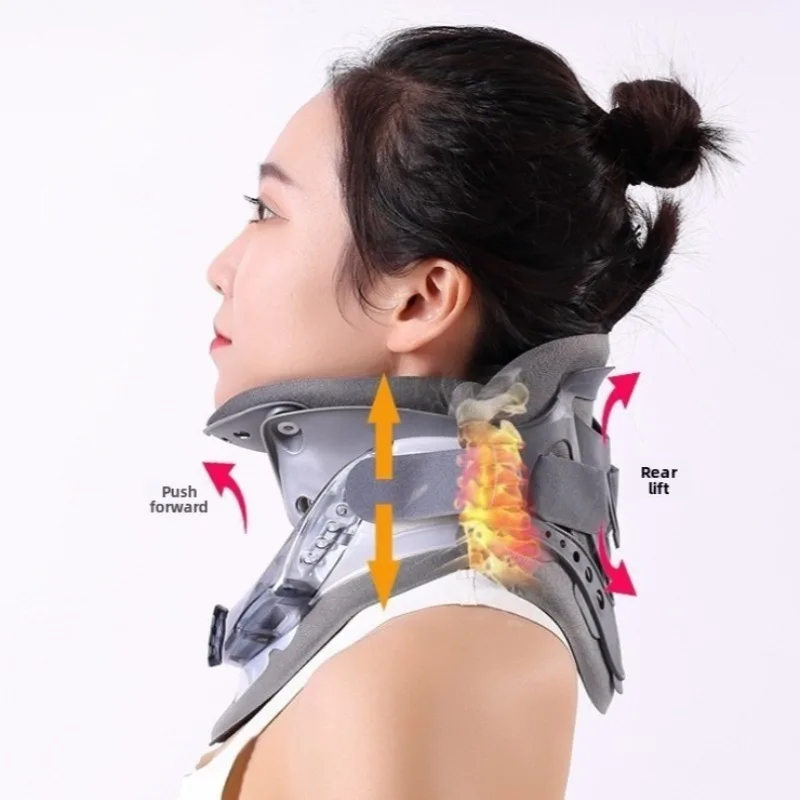 

Adjustable Neck Brace Cervical Spondylosis Traction Neck Brace Adult Head-down Brace Postoperative Rehabilitation Neck Fixation