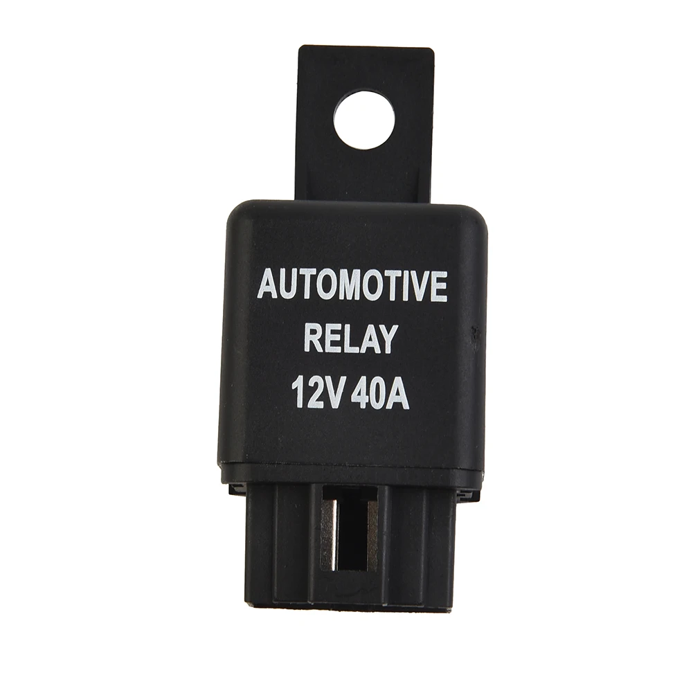 *12V 40A Car Automotive 4 Pin SPST Alarm Relay  *SPST Contact Type  *Suitable For A Device Draws Heavy Amperage Such As Car Alar