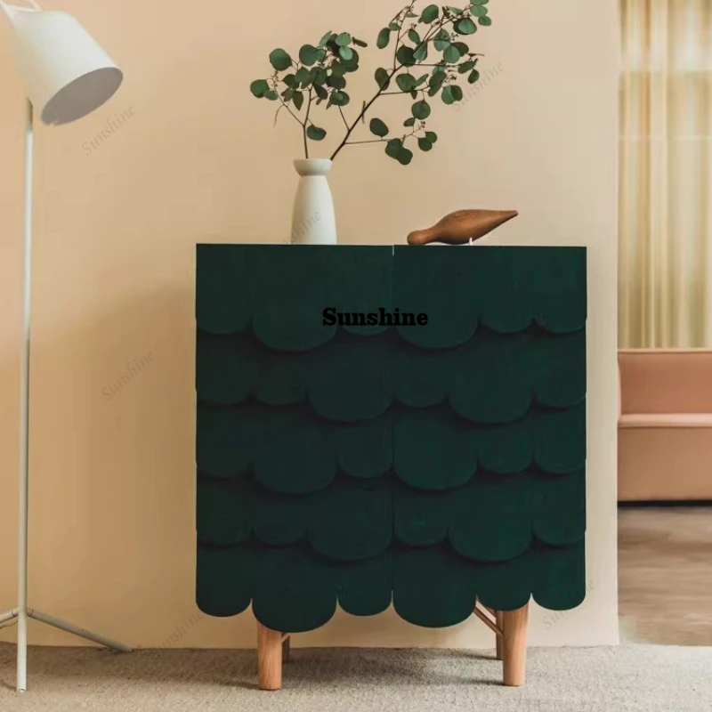 

Side cabinet Nordic children's room storage storage cabinet
