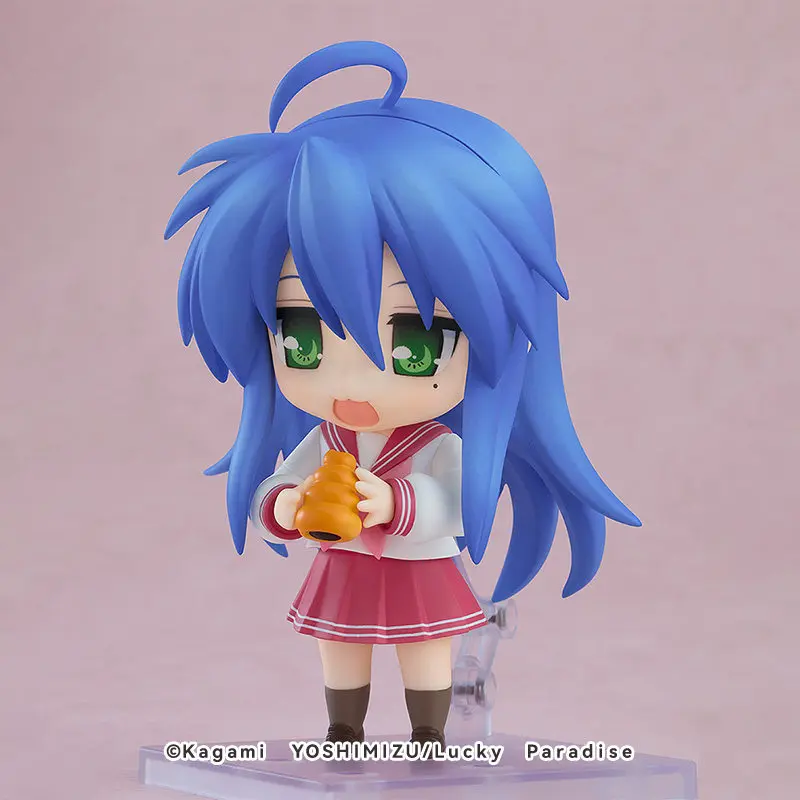 Lucky Star Izumi Konata 2.0 Mini Action Figure Movable Joints High Detail Anime Collectible Articulated Model Desktop Toy Gift