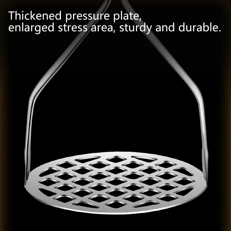 Potato Masher Avocado Ricer Fruit Smasher Creative Press and Mash Kitchen Gadget Puree Juice Maker Mud Press for Home Kitchen