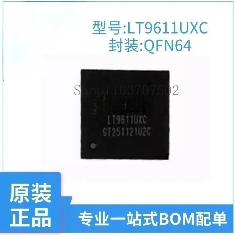 

Новые и оригинальные LT9611UXC LT9611 LT9611UX LT9611U QFN64, 10 шт.