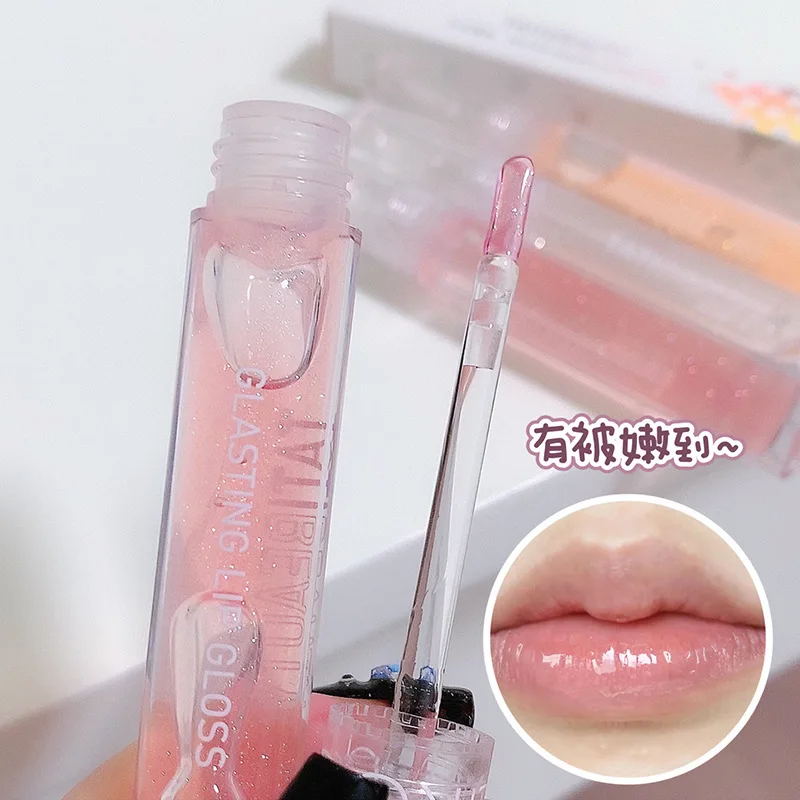 Uuny Transparente Water Gloss, Hidratante Lip Glaze, Espelho Dudu Glass Lip Gloss, Uuny