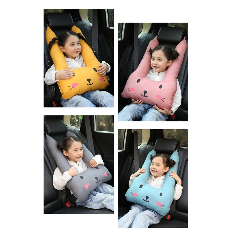 Baby Safety Strap Cartoon Car Sefety Seat Car Seat Belts Pillow Protect Child soft Seat belt Shoulder Safe Fit Seat Belt