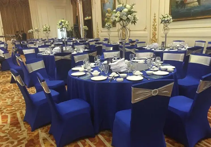 Spandex Chair Covers Stretch For Wedding Decoration Elastic Dining Room Banquet Hotel Birthday Party Cheap And Fine